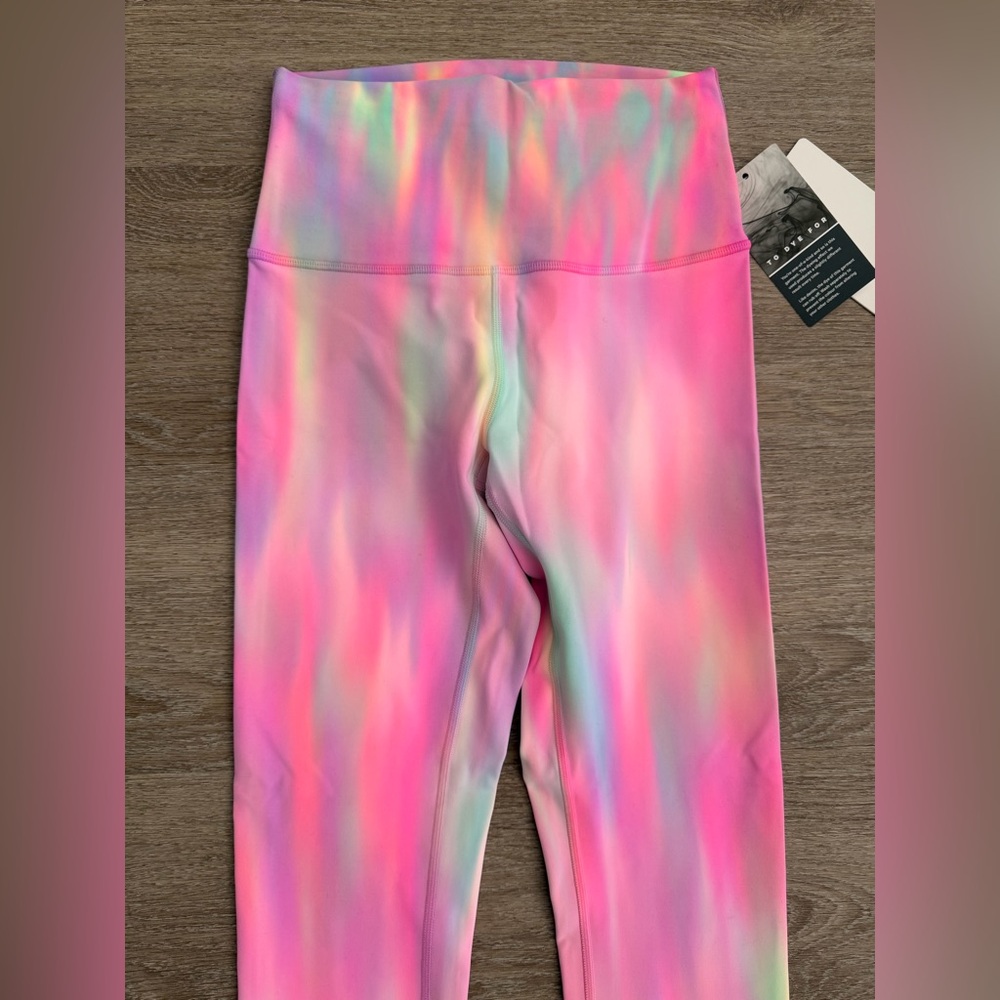 Lululemon Women’s Wunder Train High-Rise Tight 25" Psychedelic Wash Multi Size 4 - Picture 4 of 12